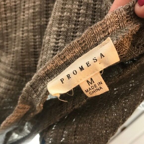 Promesa Multi-Color Stitch Pullover Sweater ATL3065 - Picture 8 of 10